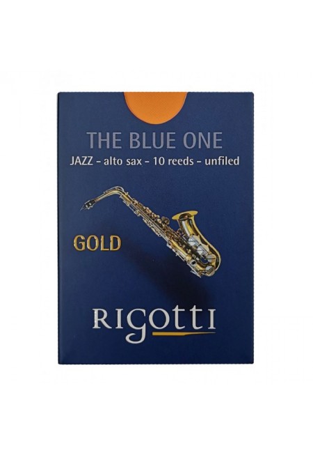 Rigotti Gold Alto Saxophone Reeds Strength 3 Strong 